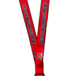 LHS Crimson Regiment Red Logo Lanyard